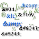 Специальные символы HTML